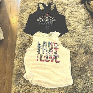 Women's O'Neill Tank Top, Size XL BL & WH graphic 2 for $20